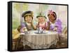 Tea Time-Dianne Dengel-Framed Stretched Canvas