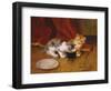 Tea-Time-Alphonse Marie de Neuville-Framed Giclee Print