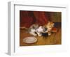 Tea-Time-Alphonse Marie de Neuville-Framed Giclee Print