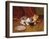 Tea-Time-Alphonse Marie de Neuville-Framed Giclee Print