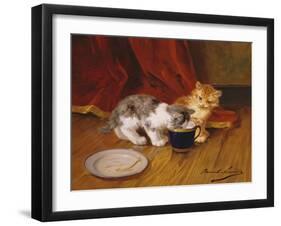 Tea-Time-Alphonse Marie de Neuville-Framed Giclee Print