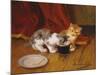 Tea-Time-Alphonse Marie de Neuville-Mounted Giclee Print