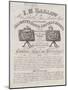 Tea Urn Makers, I H Barlow, Trade Card-null-Mounted Giclee Print