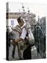 Tea Vendor at Souq Al-Hamidiyya, Old City's Main Covered Market, Damascus, Syria, Middle East-Alison Wright-Stretched Canvas