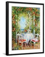 Tea With Kitty-Carson-Framed Giclee Print