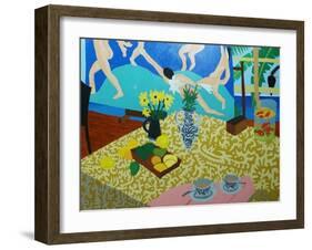 Tea with Matisse, 2014-Timothy Nathan Joel-Framed Giclee Print