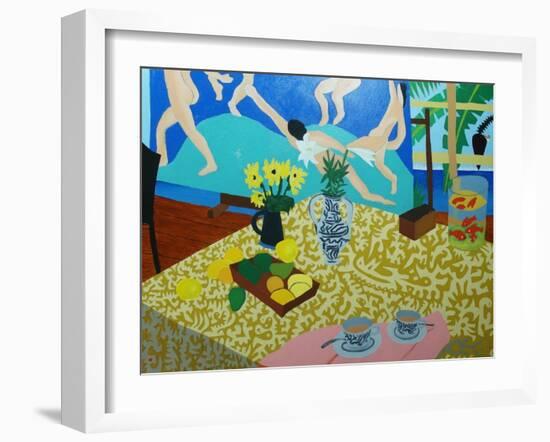 Tea with Matisse, 2014-Timothy Nathan Joel-Framed Giclee Print