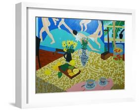 Tea with Matisse, 2014-Timothy Nathan Joel-Framed Giclee Print