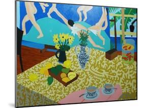 Tea with Matisse, 2014-Timothy Nathan Joel-Mounted Giclee Print