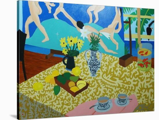 Tea with Matisse, 2014-Timothy Nathan Joel-Stretched Canvas