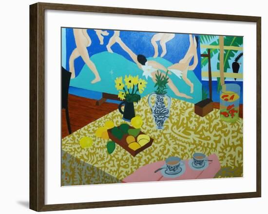 Tea with Matisse, 2014-Timothy Nathan Joel-Framed Giclee Print