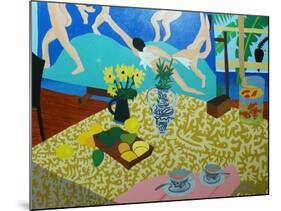 Tea with Matisse, 2014-Timothy Nathan Joel-Mounted Giclee Print