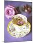 Tea with Rosebuds in Romantic Cup-Michael Paul-Mounted Photographic Print