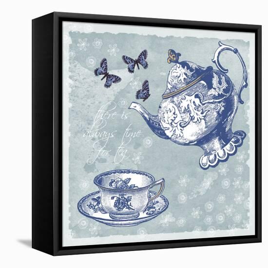 Tea-Erin Clark-Framed Stretched Canvas