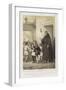 Teacher and Schoolchildren-null-Framed Giclee Print