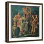 Teacher in the Chair with His Pupils-Amico Aspertini-Framed Giclee Print