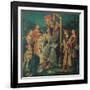 Teacher in the Chair with His Pupils-Amico Aspertini-Framed Giclee Print