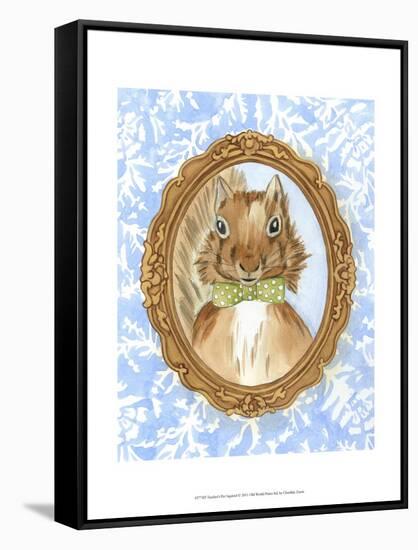 Teacher's Pet - Squirrel-Chariklia Zarris-Framed Stretched Canvas