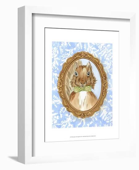 Teacher's Pet - Squirrel-Chariklia Zarris-Framed Art Print