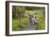 Teacher Showing Something to Children during Nature Field Trip-Nosnibor137-Framed Photographic Print