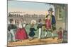 Teacher with Monkey Takes His Students on a Trip to London-Charles Butler-Mounted Art Print