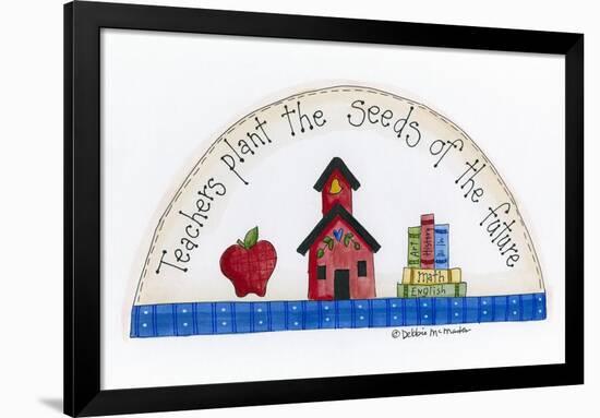 Teachers Plant the Seeds of the Future-Debbie McMaster-Framed Giclee Print