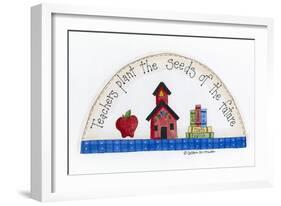 Teachers Plant the Seeds of the Future-Debbie McMaster-Framed Giclee Print