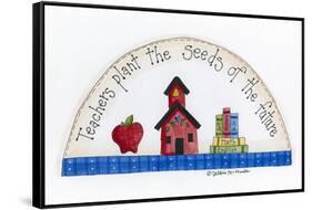 Teachers Plant the Seeds of the Future-Debbie McMaster-Framed Stretched Canvas