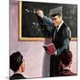 Teaching Algebra-English School-Mounted Giclee Print