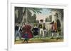 Teaching by Using a Monkey-Charles Butler-Framed Art Print