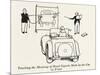 Teaching Hand Signaling-William Heath Robinson-Mounted Art Print