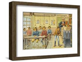 Teaching Machines in the Classroom-Jean Marc Cote-Framed Photographic Print