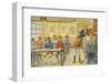 Teaching Machines in the Classroom-Jean Marc Cote-Framed Photographic Print