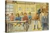 Teaching Machines in the Classroom-Jean Marc Cote-Stretched Canvas