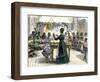 Teaching Objects to Children in a "colored School," New York City, 1870-null-Framed Giclee Print