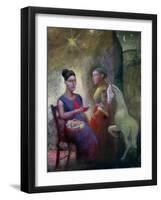 Teaching Pegasus II, 2004-Michael Rooney-Framed Giclee Print