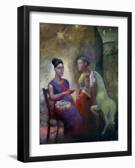 Teaching Pegasus II, 2004-Michael Rooney-Framed Giclee Print