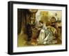 Teaching the Dog a New Set of Tricks-Bertelan Karlovsky-Framed Giclee Print