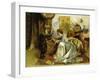 Teaching the Dog a New Set of Tricks-Bertelan Karlovsky-Framed Giclee Print