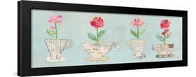 Teacup Floral V-Courtney Prahl-Framed Art Print