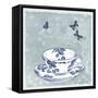 Teacup-Erin Clark-Framed Stretched Canvas