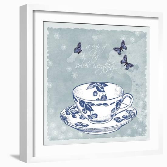 Teacup-Erin Clark-Framed Giclee Print