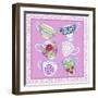 Teacups 2-Kimura Designs-Framed Giclee Print