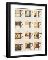 Teacups II-Anna Polanski-Framed Art Print