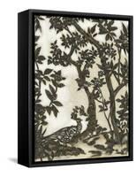 Teahouse Chinoiserie I-Chariklia Zarris-Framed Stretched Canvas