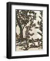 Teahouse Chinoiserie II-Chariklia Zarris-Framed Art Print