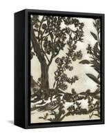 Teahouse Chinoiserie II-Chariklia Zarris-Framed Stretched Canvas