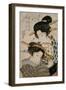 Teahouse Meeting-Keisai Eisen-Framed Giclee Print