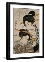 Teahouse Meeting-Keisai Eisen-Framed Giclee Print