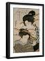 Teahouse Meeting-Keisai Eisen-Framed Giclee Print